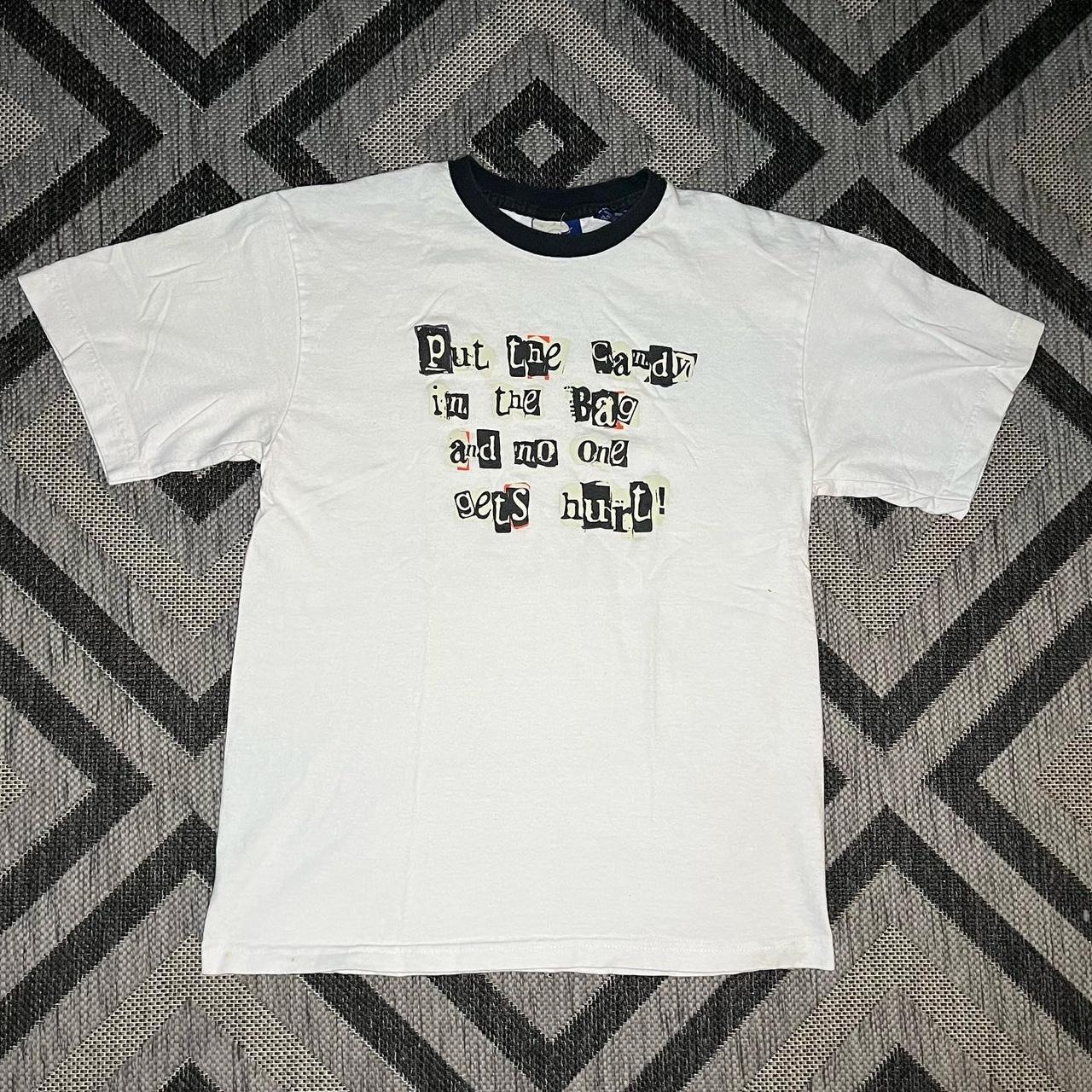 Vintage: Ransom Note Put The Candy In The Bag 🍬 Tee... - Depop