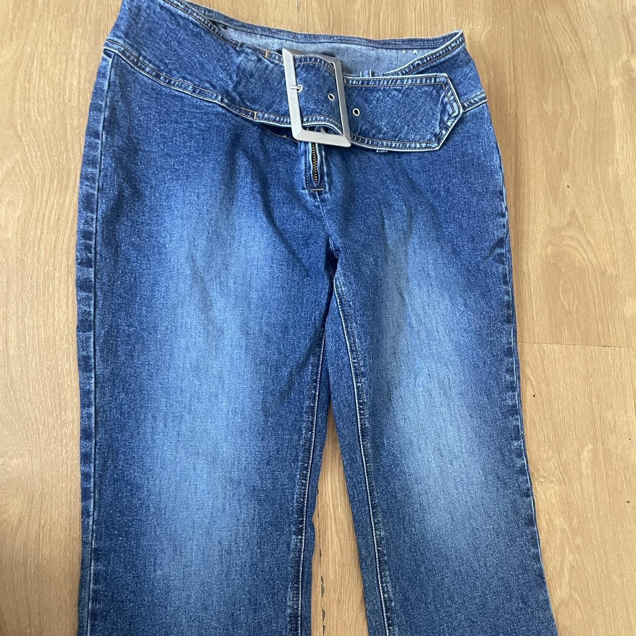 Vintage y2k jorts! Super cute y2k denim jorts with... - Depop