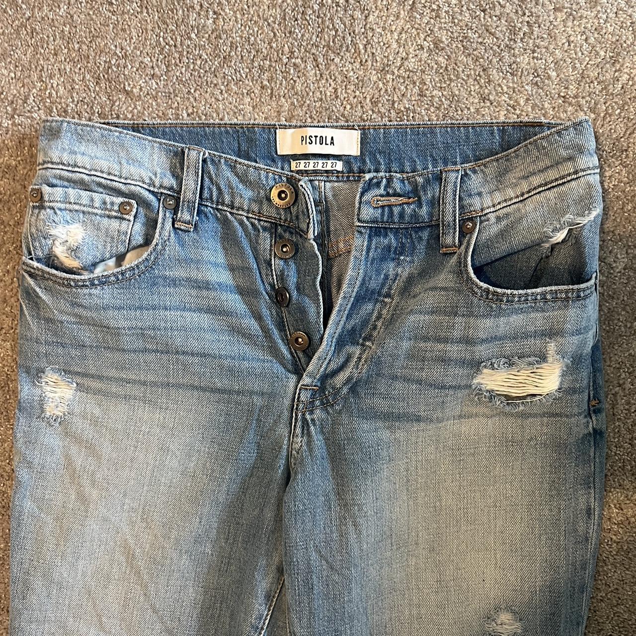 Pistola Women's Blue Jeans | Depop