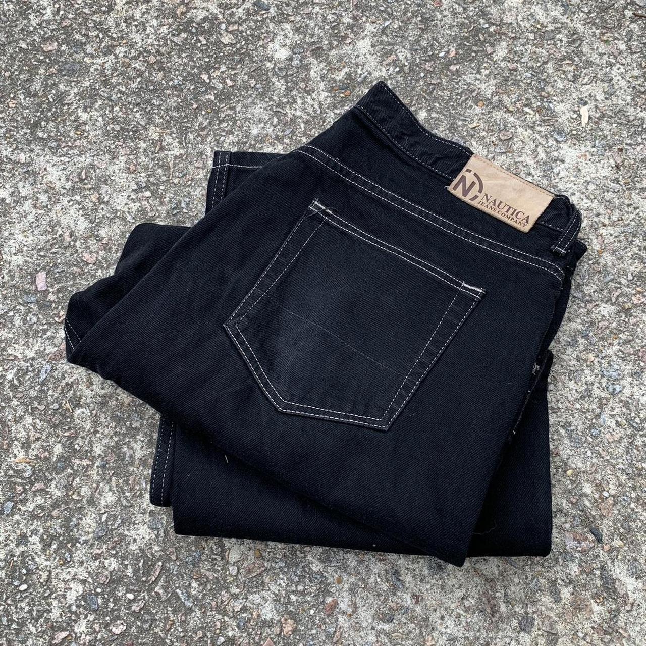 Nautica Men's Black Jeans | Depop