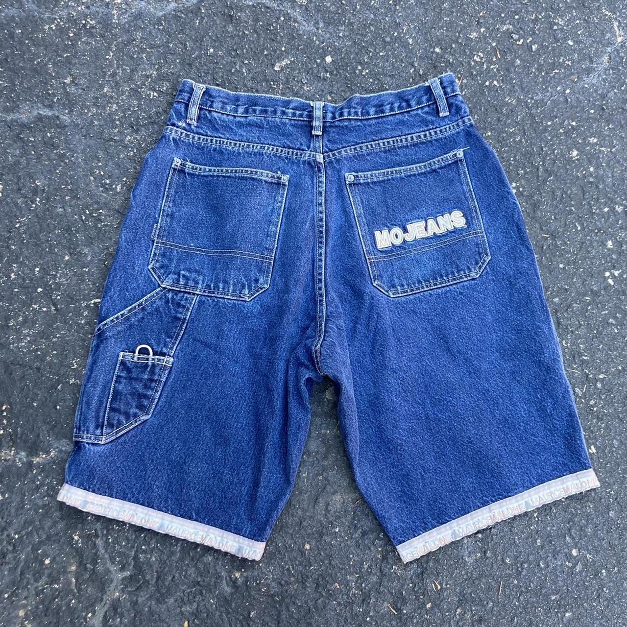 Baggy vintage 90s Maurice Malone Mojeans skater JNCO... - Depop