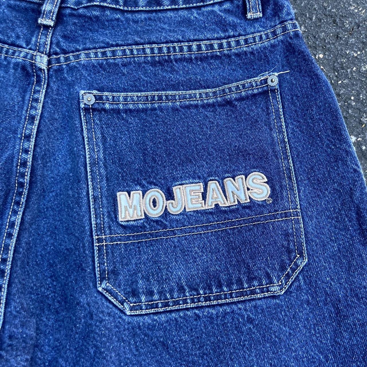 Baggy vintage 90s Maurice Malone Mojeans skater JNCO... - Depop