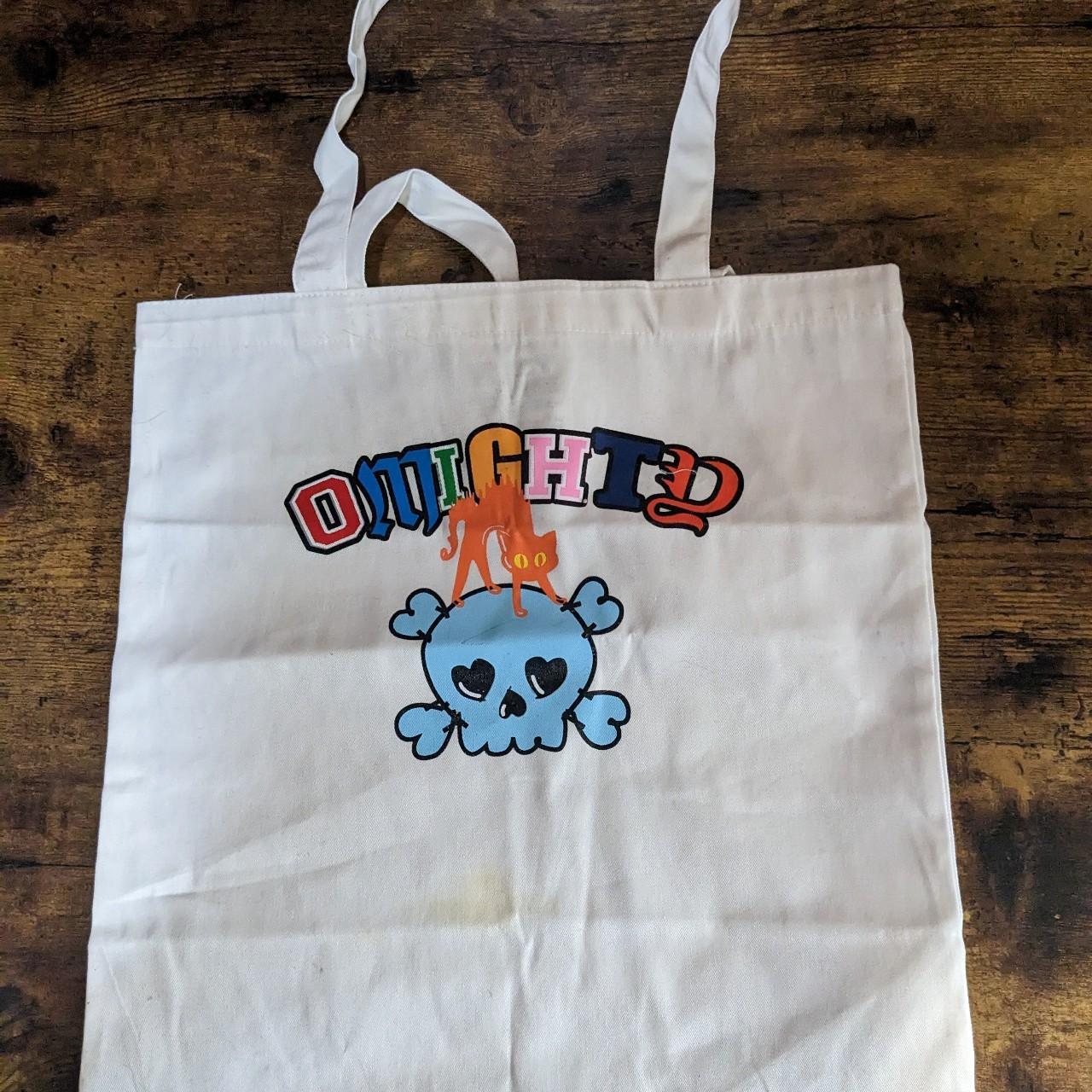 Canvas gift bag with art from O Mighty. Unused but... - Depop