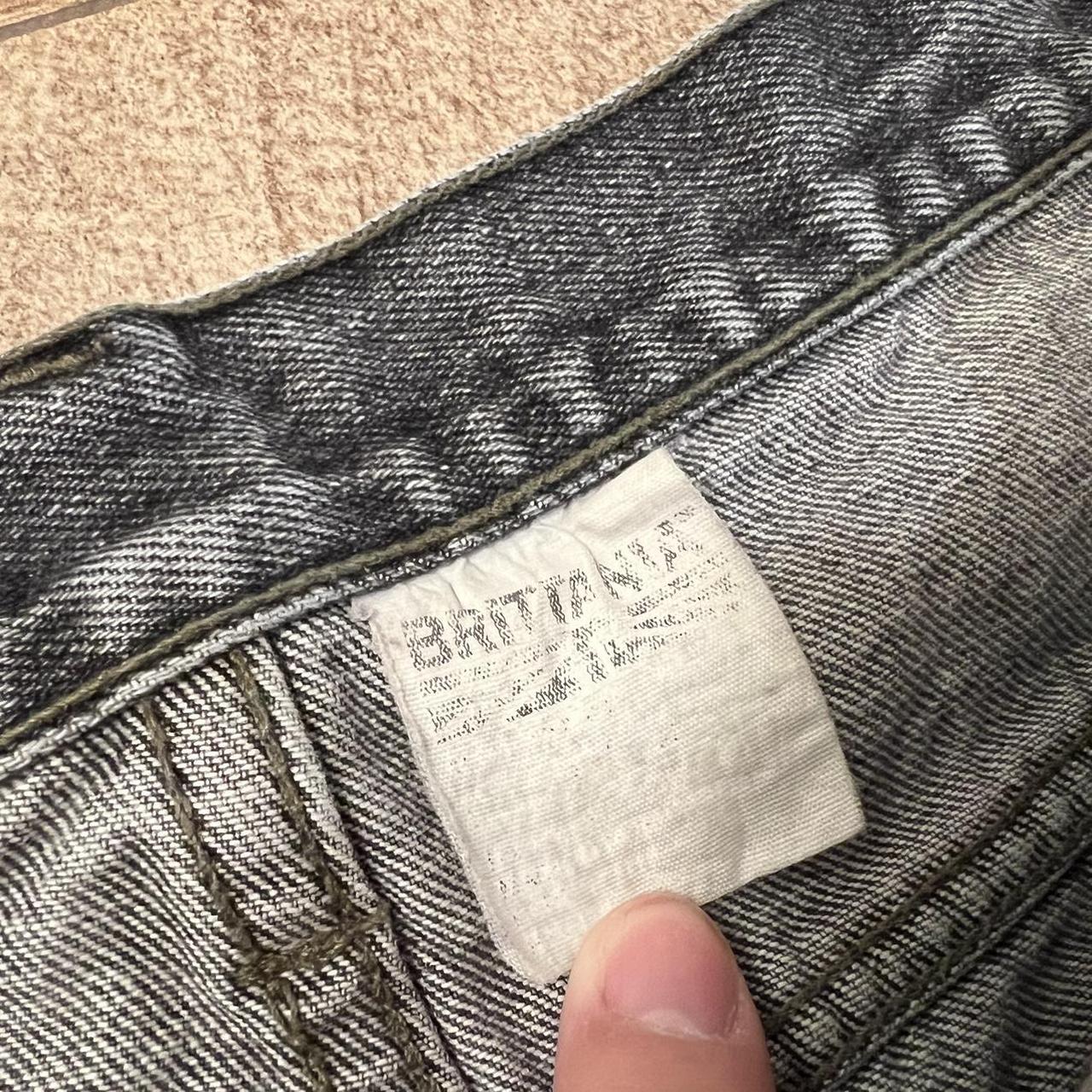 American Vintage Men's Grey Jeans Depop