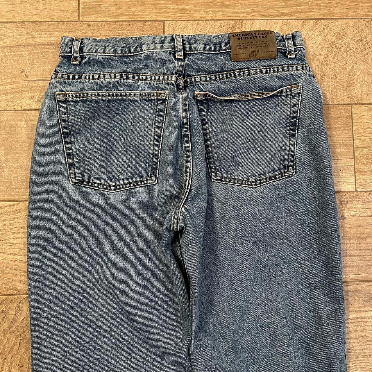 American Eagle Outfitters Men's Blue Jeans | Depop