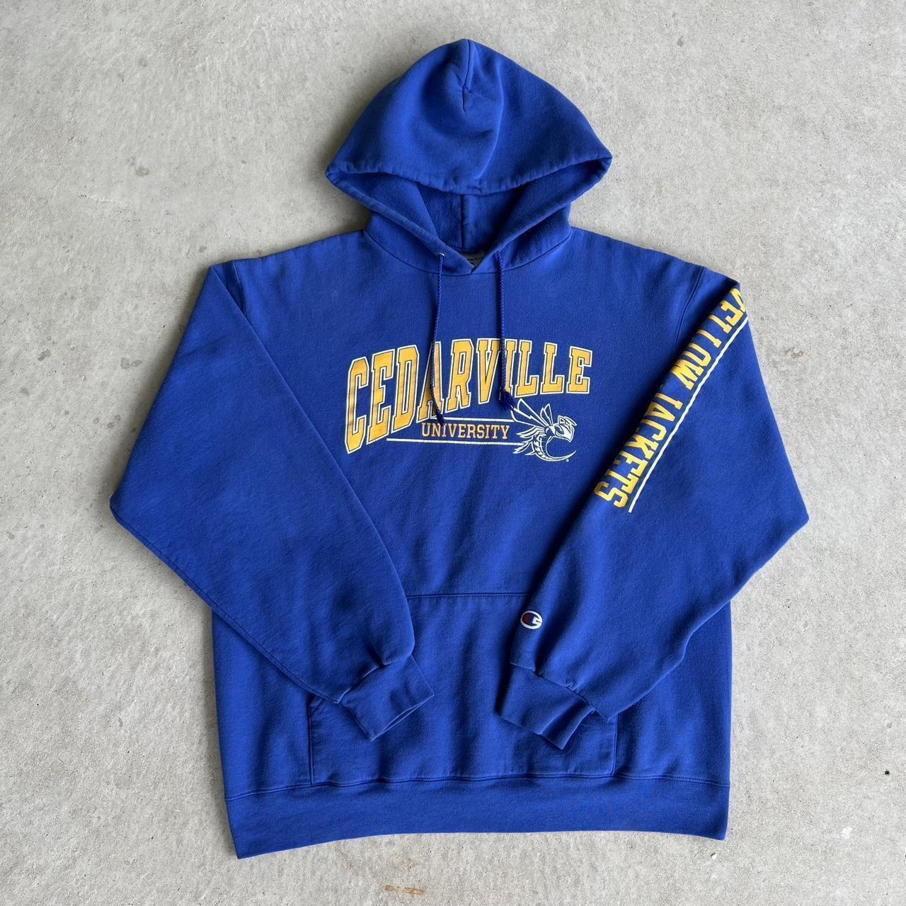 Vintage 2000’s Cedarville University Yellow Jackets... - Depop