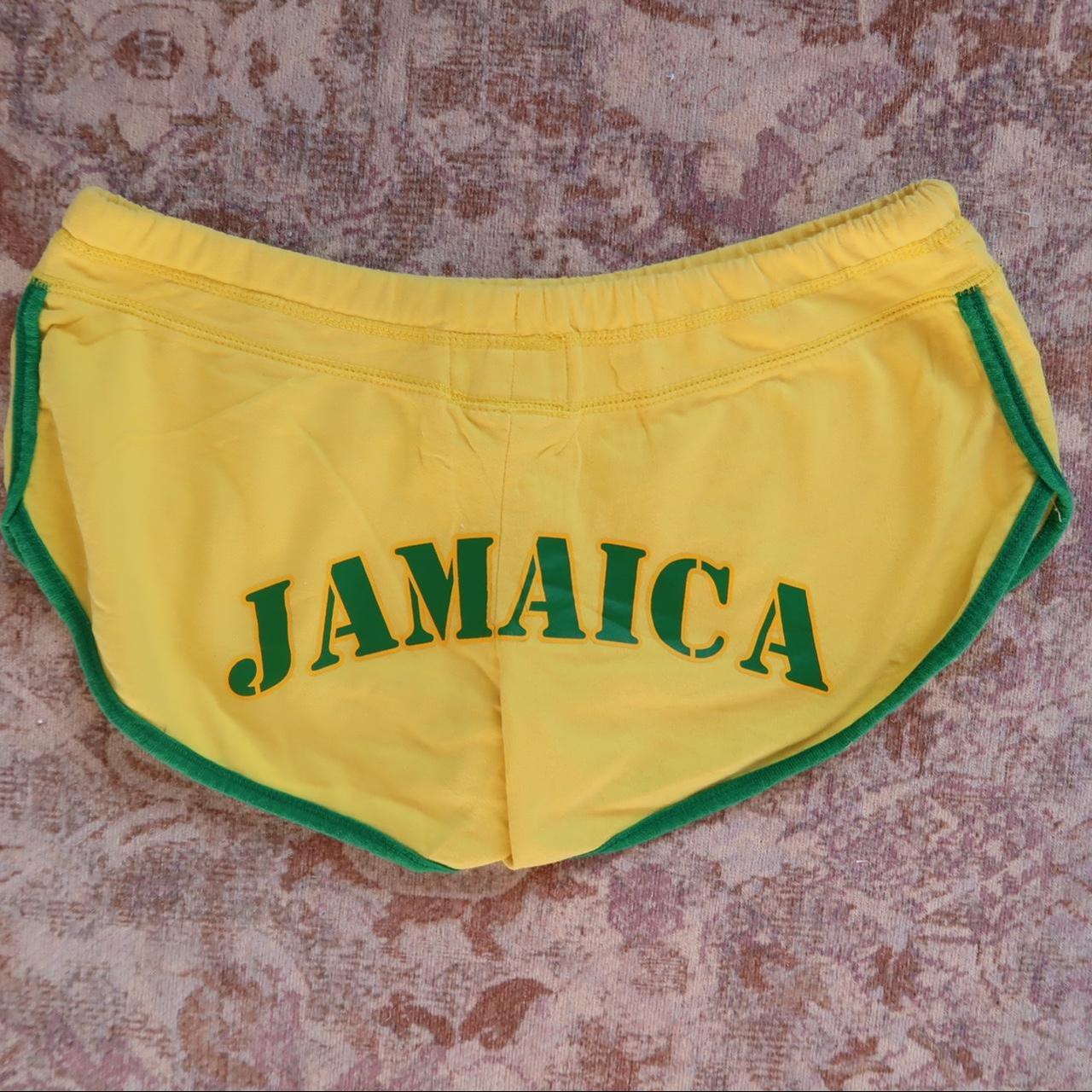 Jamaica shorts Cutie Jamaica short shorts! size... Depop