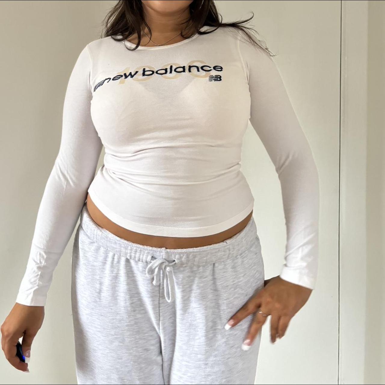 New Balance Women's White T-shirt (5)