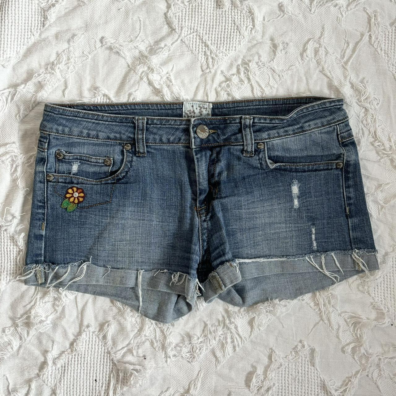 Y2k Denim Shorts -  Canada
