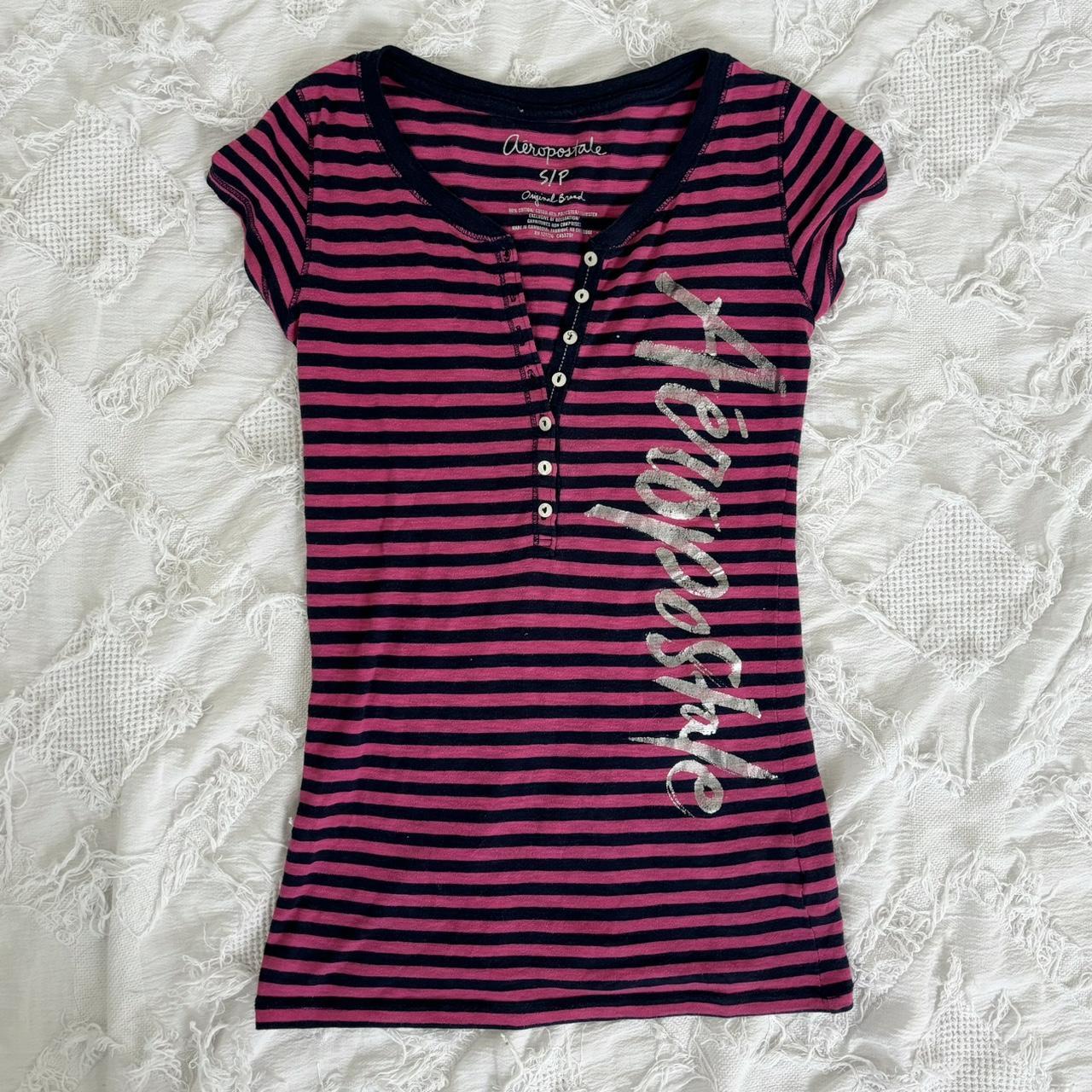 Aeropostale Henley Cutie vintage Aeropostale Henley... Depop