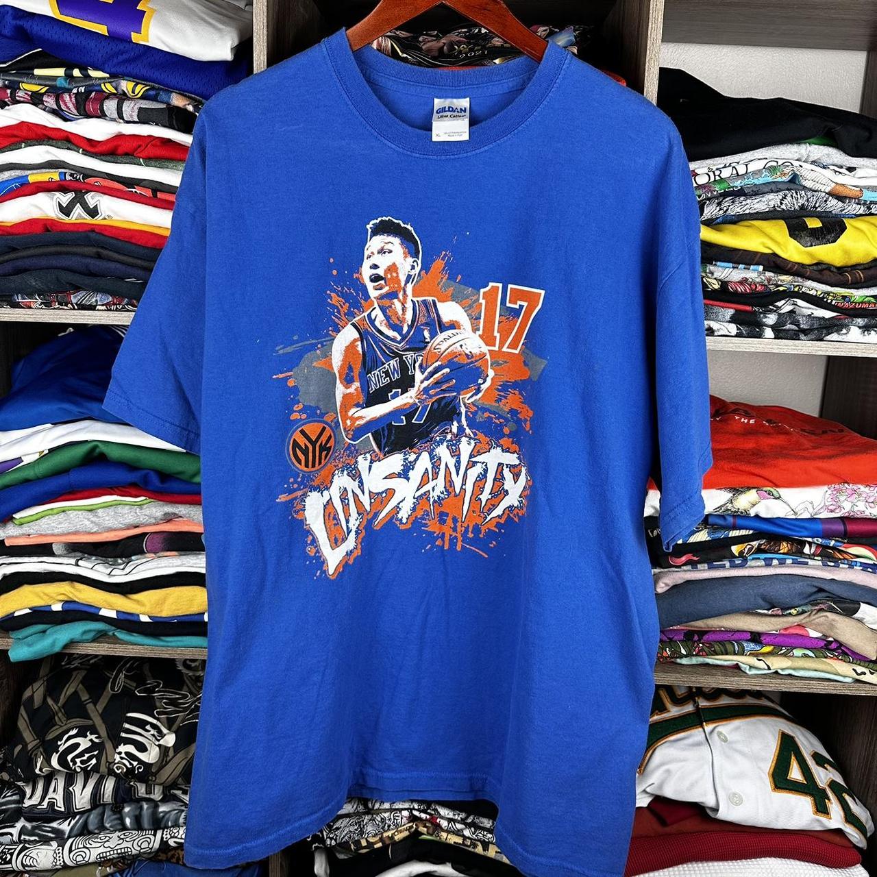 Jeremy Lin New York Knicks Linsanity Player T-Shirt... - Depop