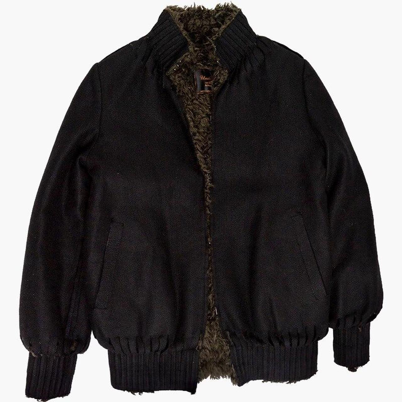 undercover 05aw ARTS AND CRAFTS black felted bomber... - Depop