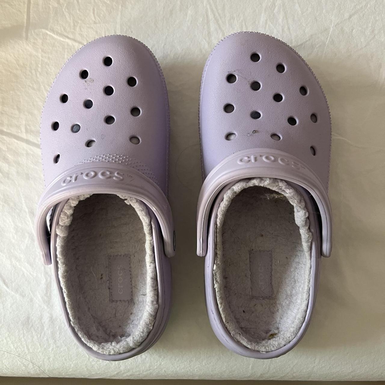 Crocs Women's Purple Footwear | Depop