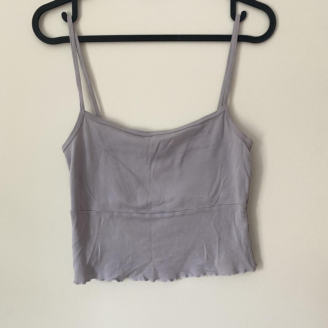 Lavender spaghetti clearance strap top