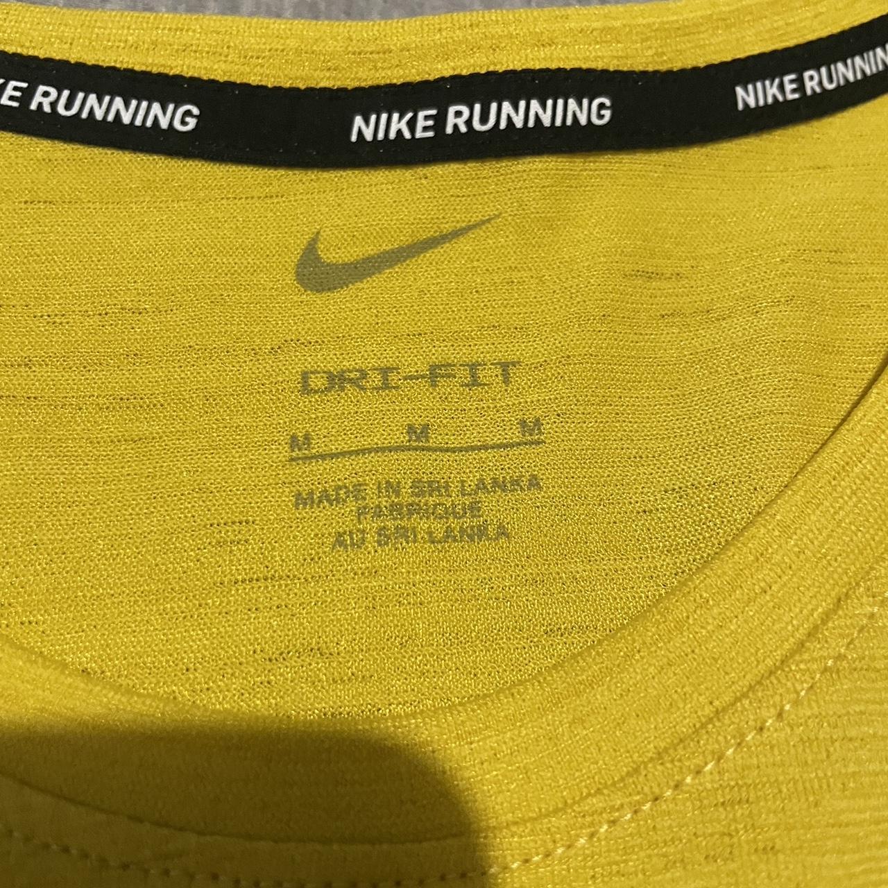 Yellow Nike miller Size Medium but fits a small... - Depop