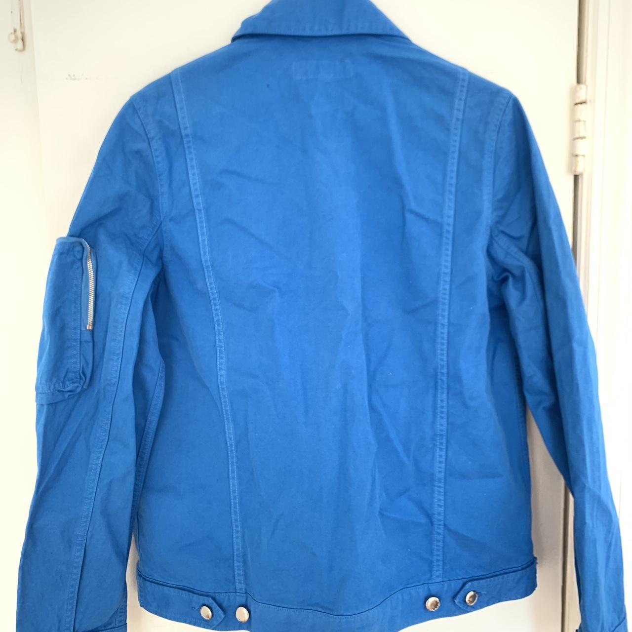 Eckhaus Latta Women's Blue Jacket | Depop