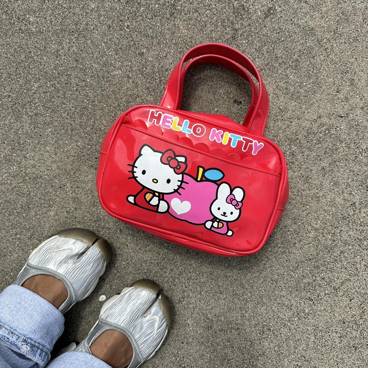 Red hello kitty bowling bag online style purse