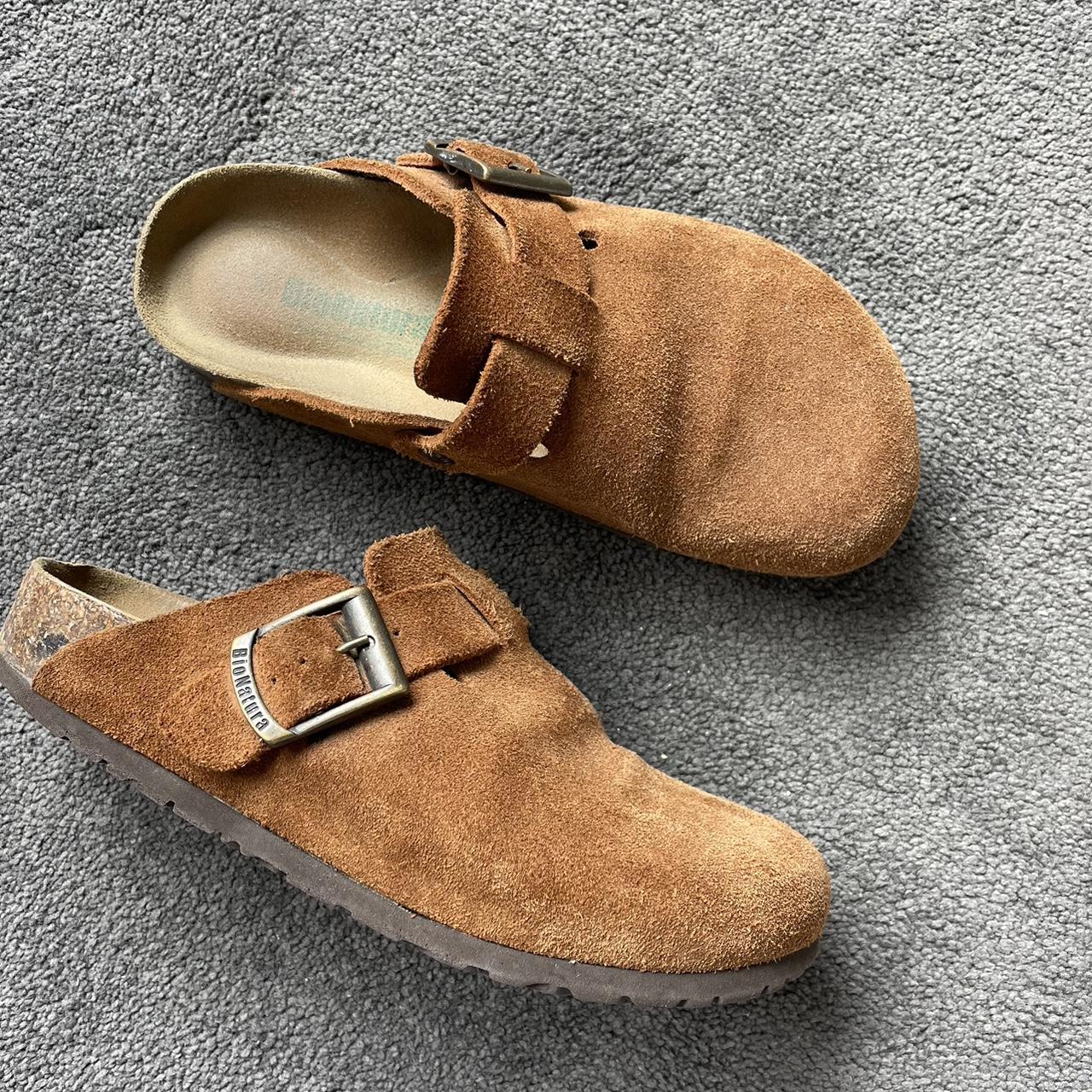 womens brown birkenstocks