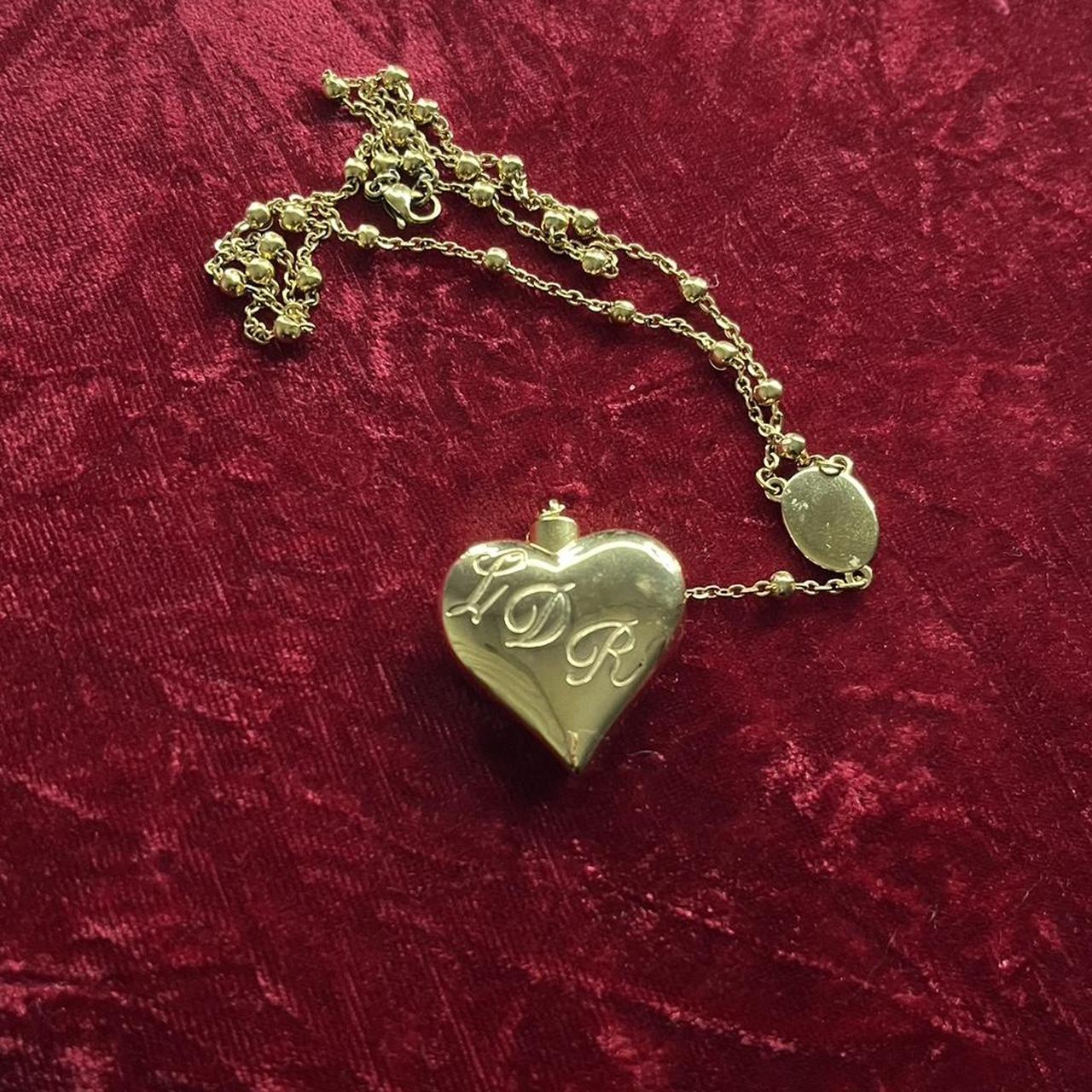 Lana Del Rey Style Heart Necklace/rosary - Etsy