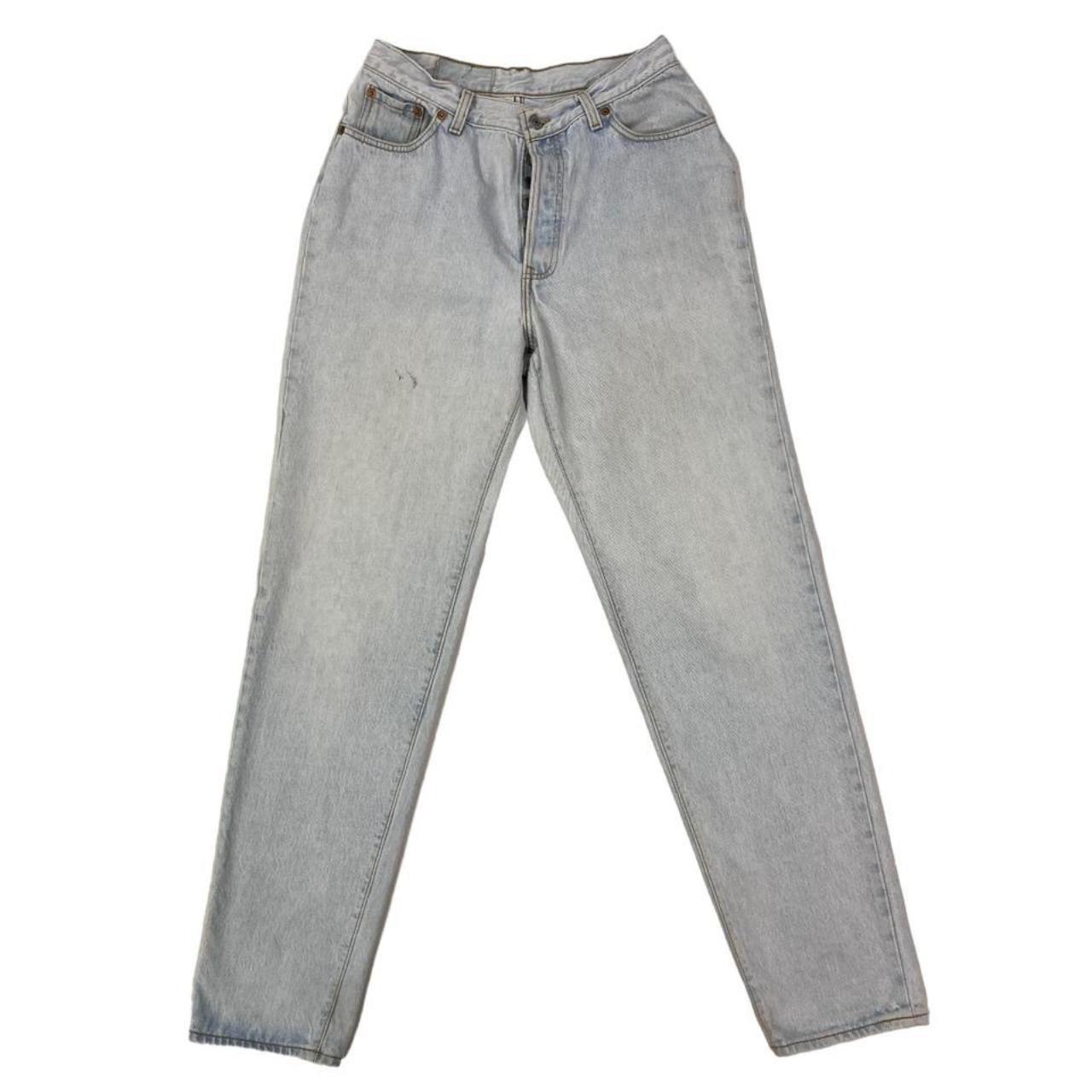 Levis 501 Jeans Vintage Made in USA Blue Regular... - Depop