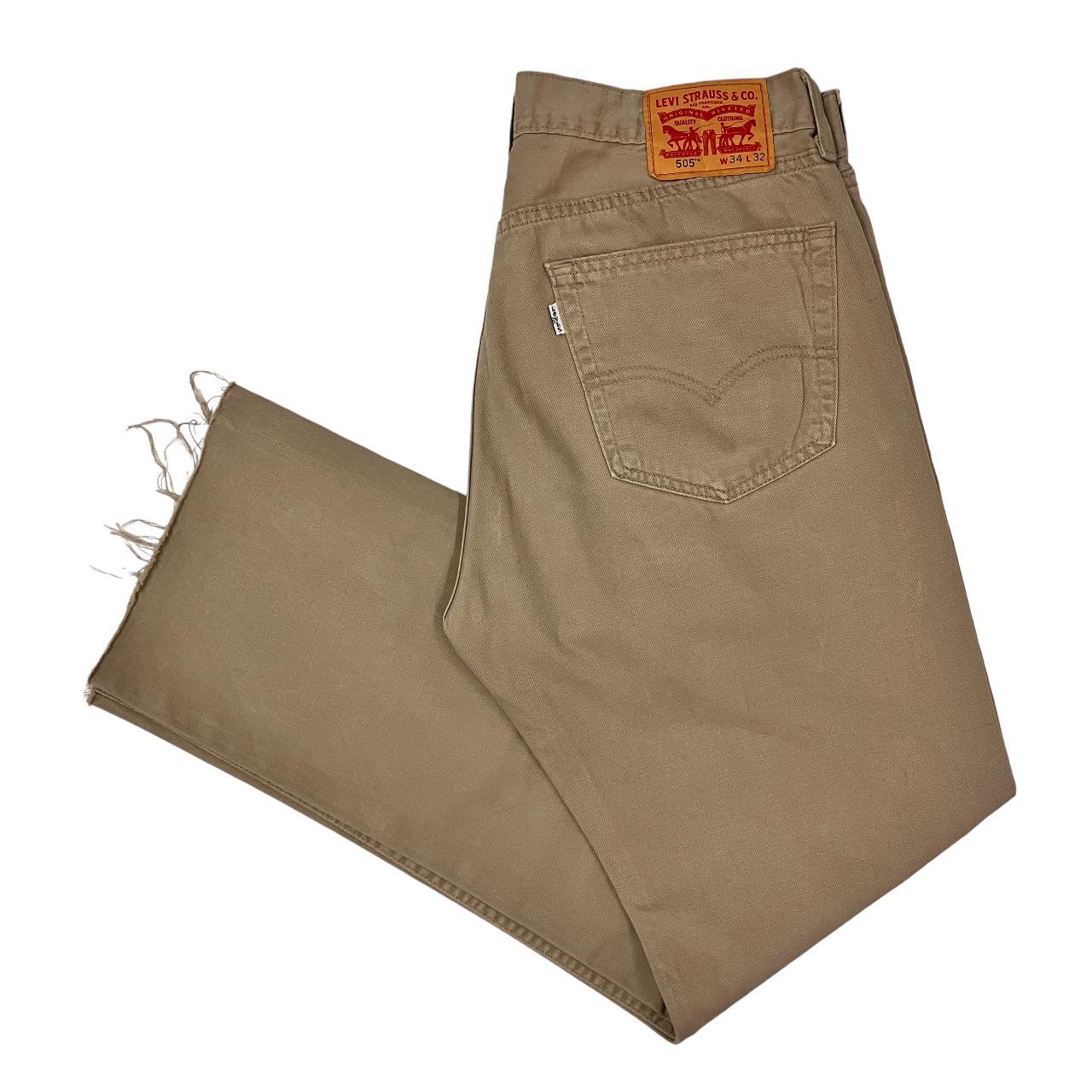 Levis 505 outlet khaki