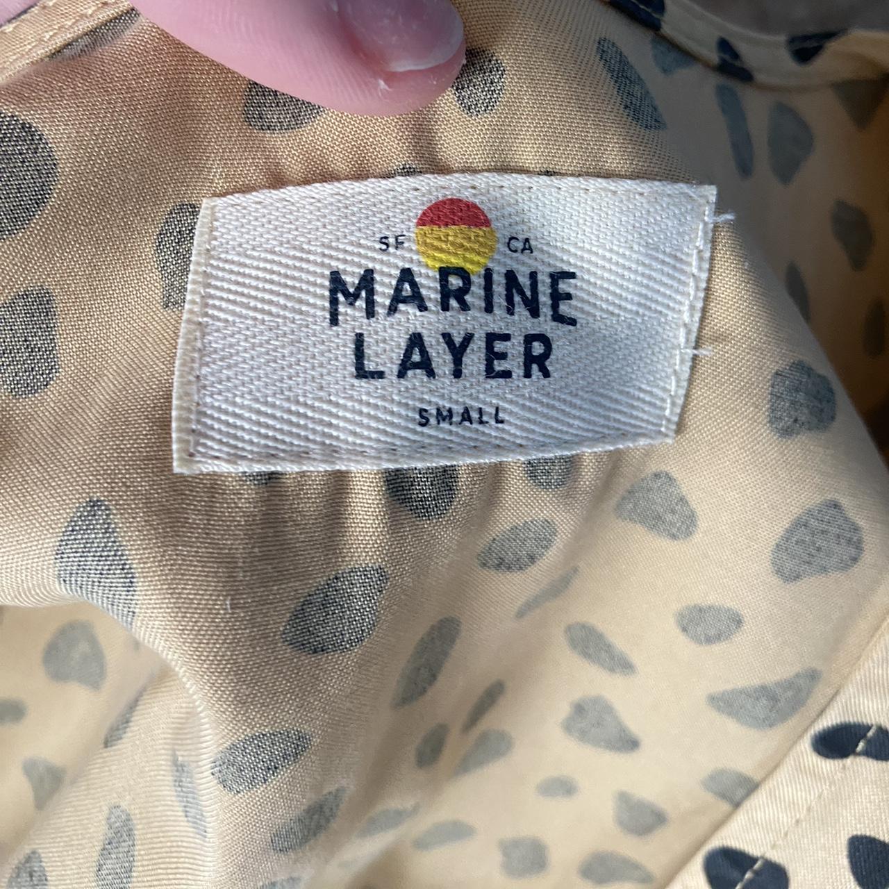 cute pattern small marine layer dress, og price 98$ - Depop