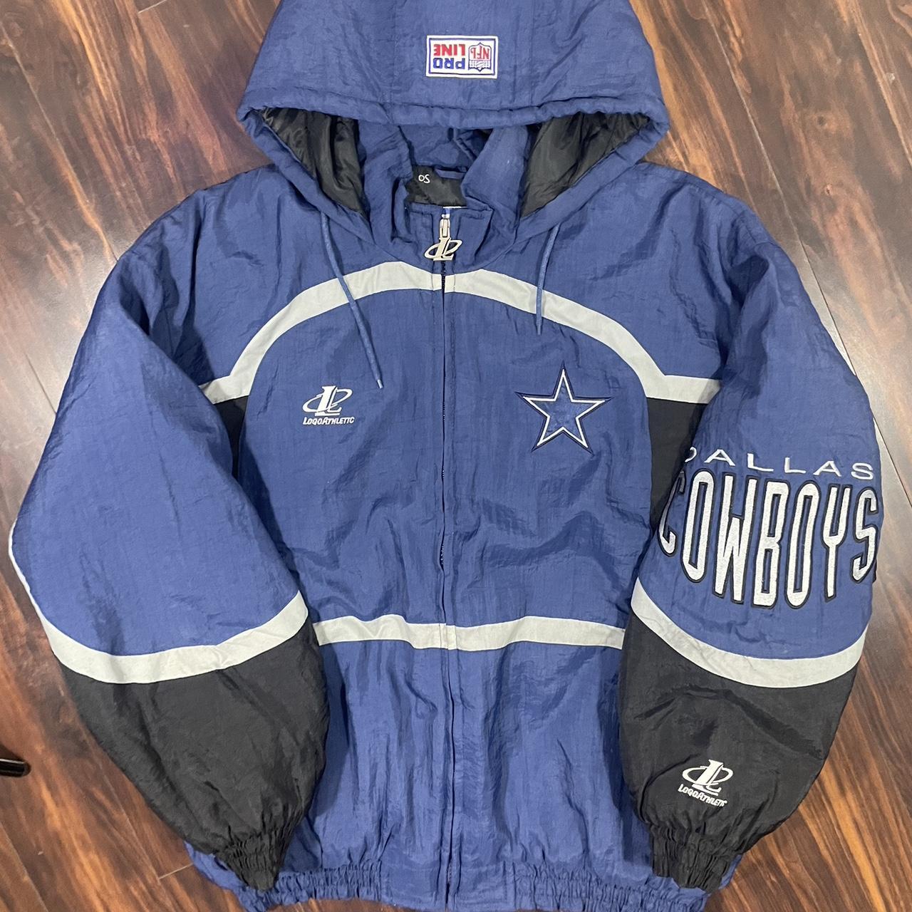 Dallas Cowboys NFL Soft Shell Jacket Size XL This - Depop