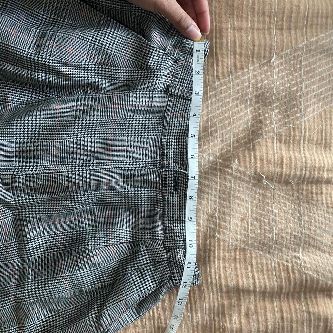 Plaid business pants 24 inch waist, stretches to 26... - Depop