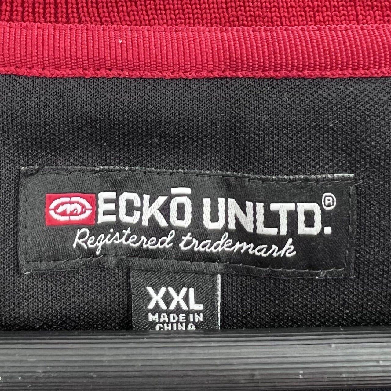 Vintage 90s Ecko Unltd. Black Athletic Jacket Hip | Depop