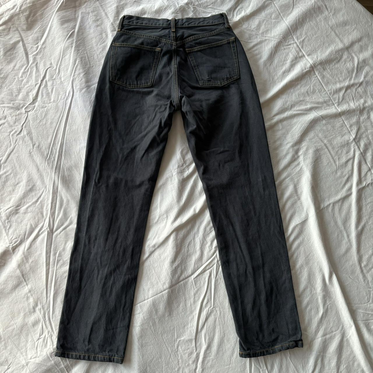 Brandy Melville jeans Size small ( one size )... Depop