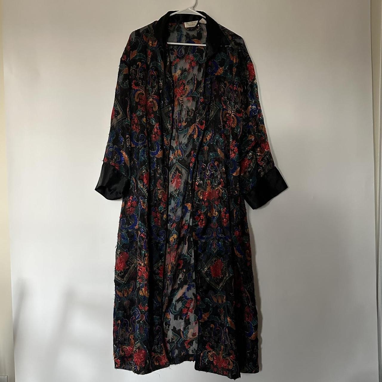 Victoria’s Secret floral robe Condition: preowned,... - Depop