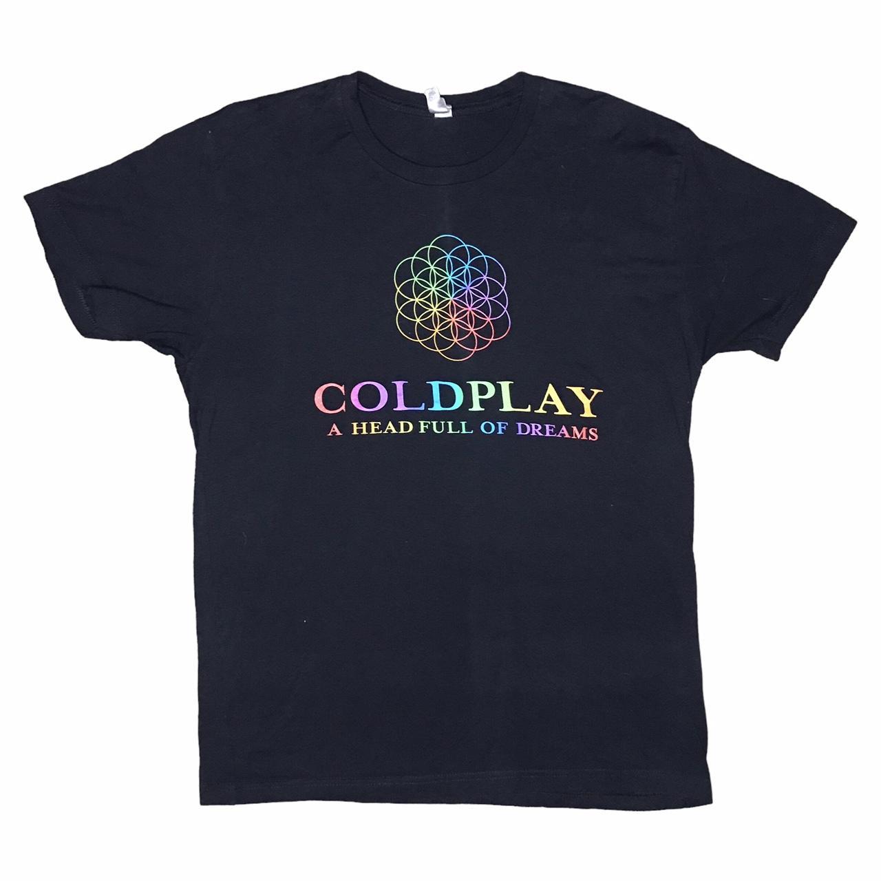 Coldplay Tour T-Shirt A Head Full of Dreams... - Depop