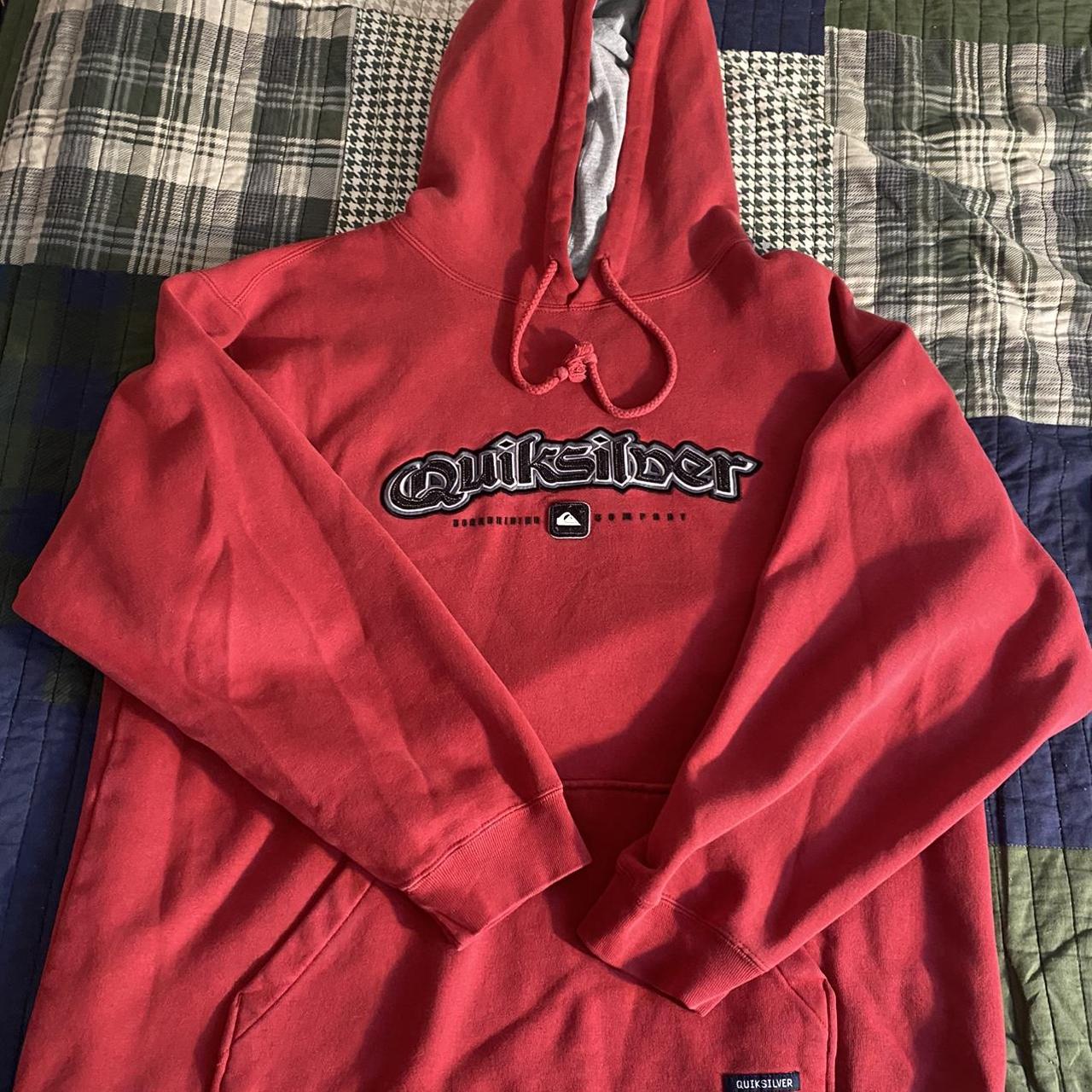 Quiksilver Men's Hoodie | Depop