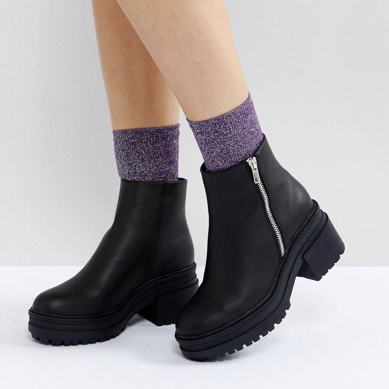 asos chunky ankle boots