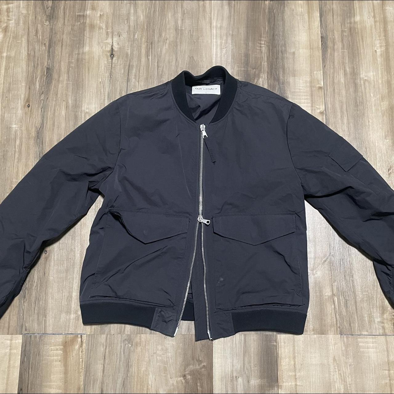 Our legacy Bomber Rain jacket SS-15 Black Wave - Depop