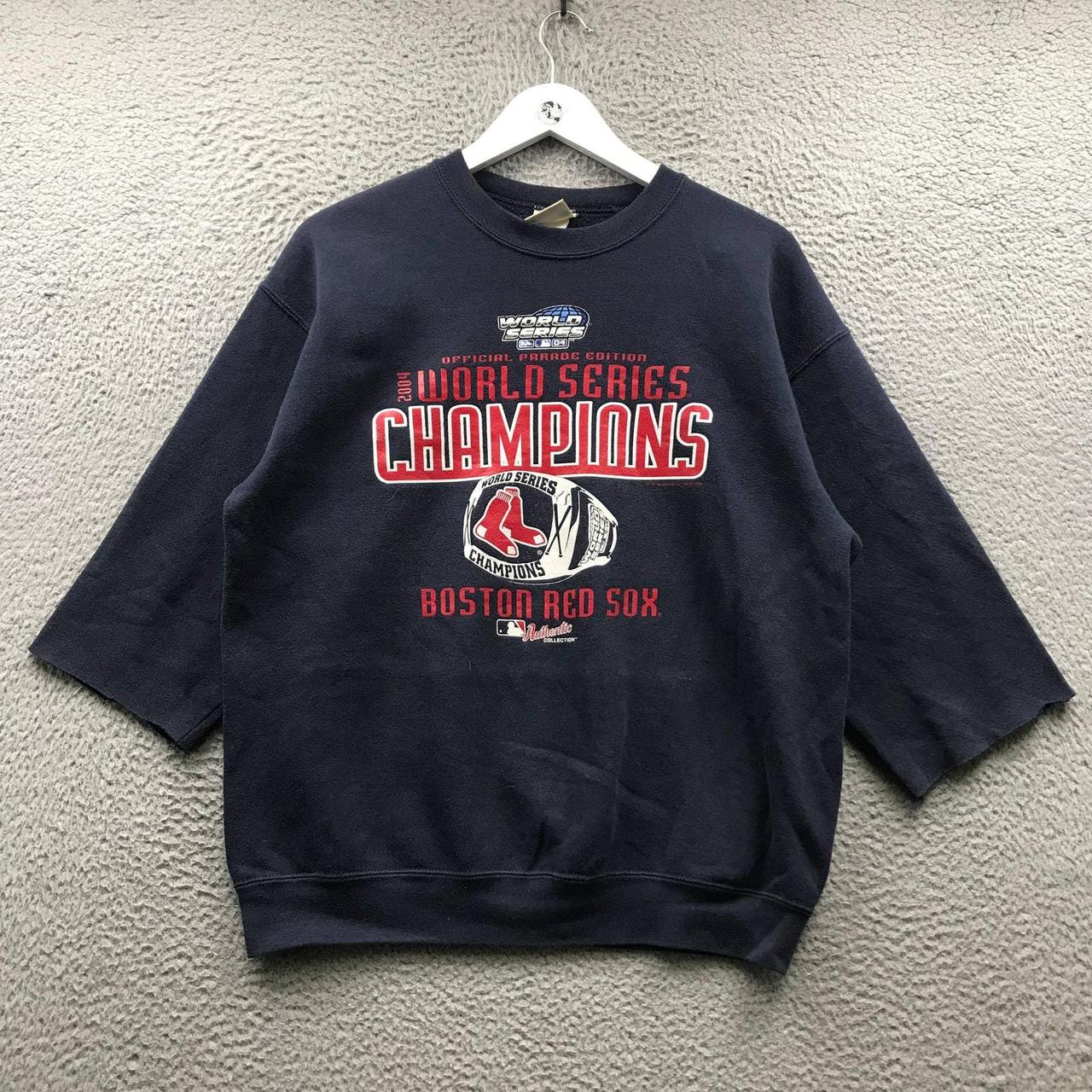 90's Red Sox MLB crew neck Lee sports base great - Depop