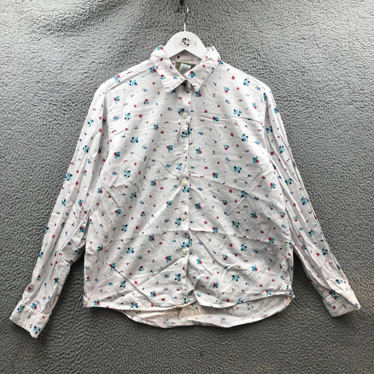 Vintage Northern Reflections Button Up Shirt Women's... - Depop