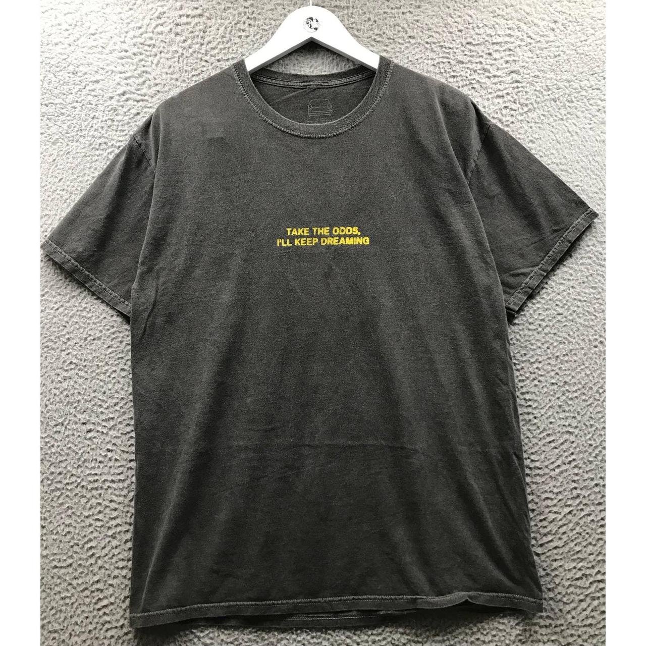 Brockhampton Men's Grey and Yellow T-shirt (4)