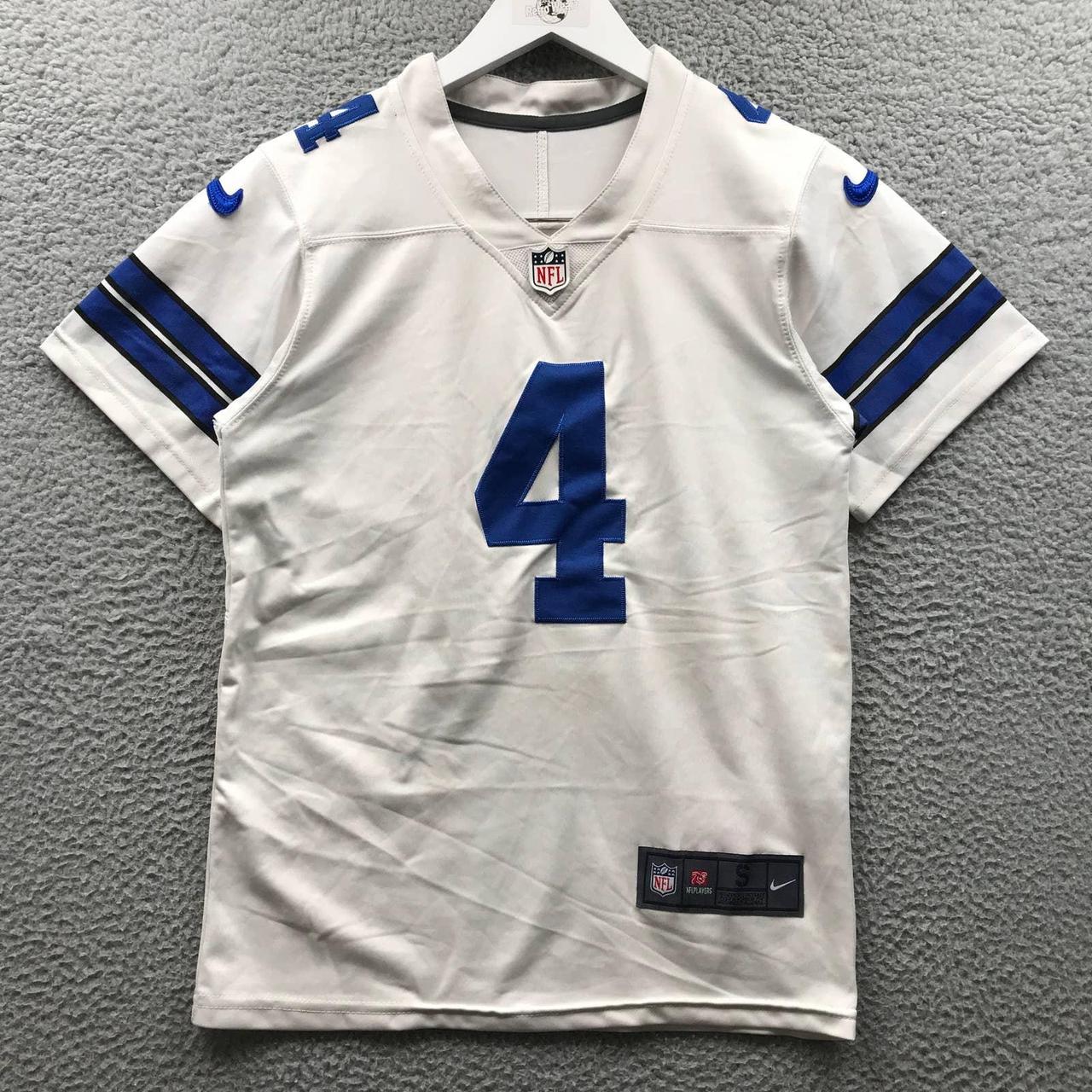 Nike NFL On Field Dallas Cowboys Jersey 4 Dak - Depop