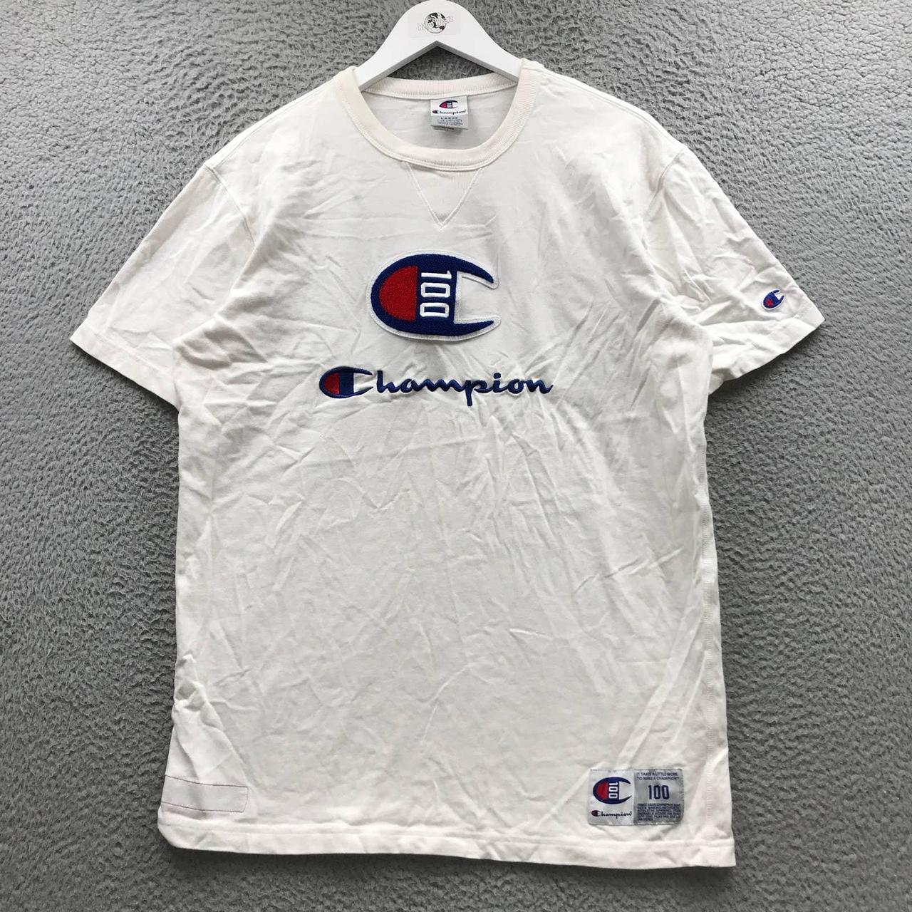 Champion Men's T-Shirt - White - L