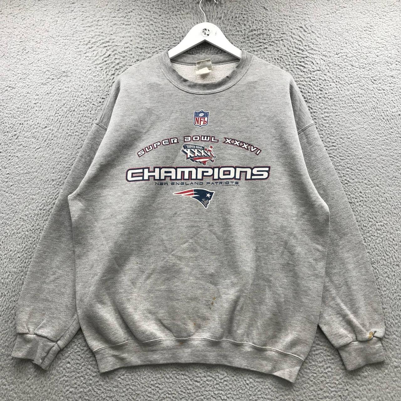 Men's New England Patriots Graphic Crew Sweatshirt