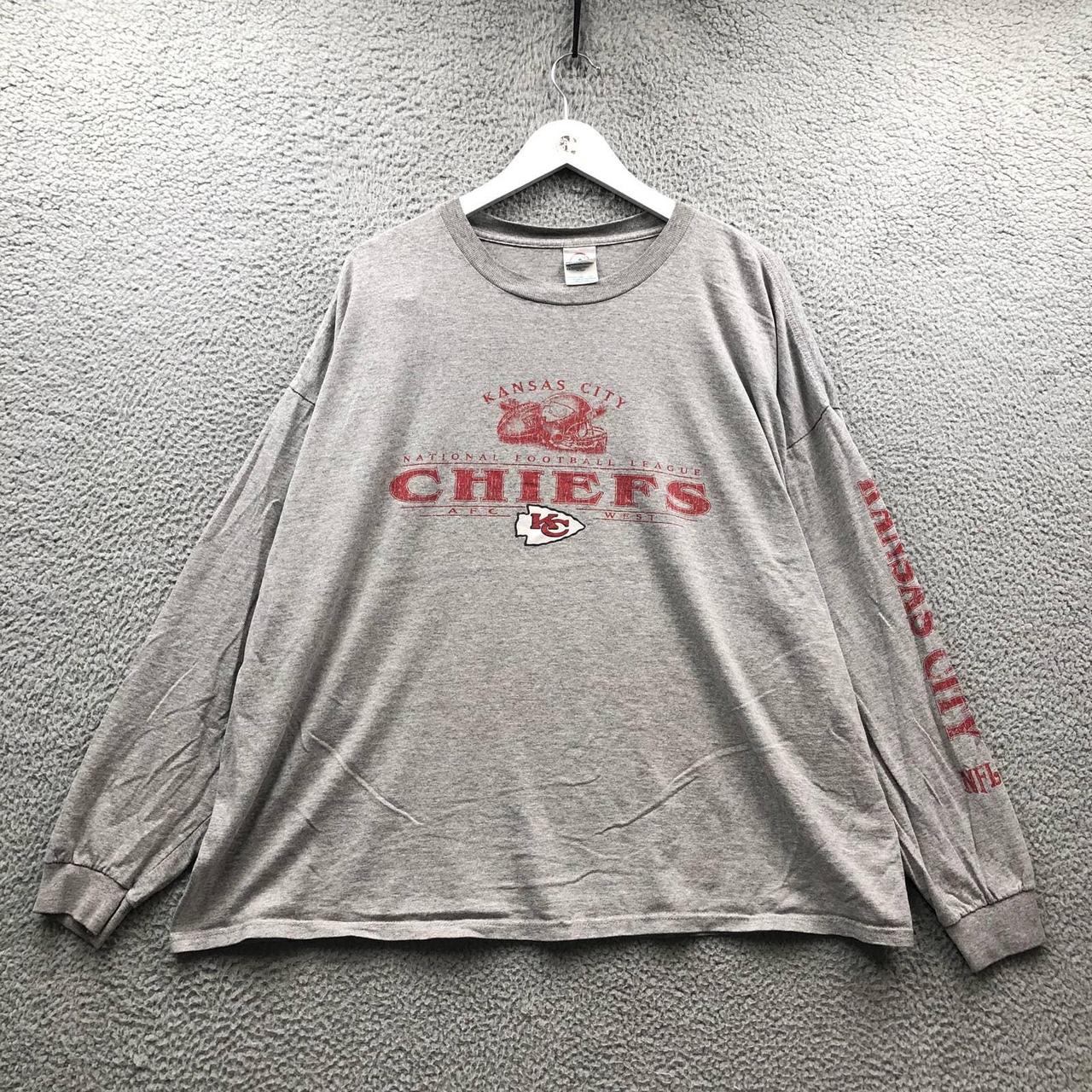 Kansas City Chiefs Long Sleeve Tshirt Men's Size - Depop