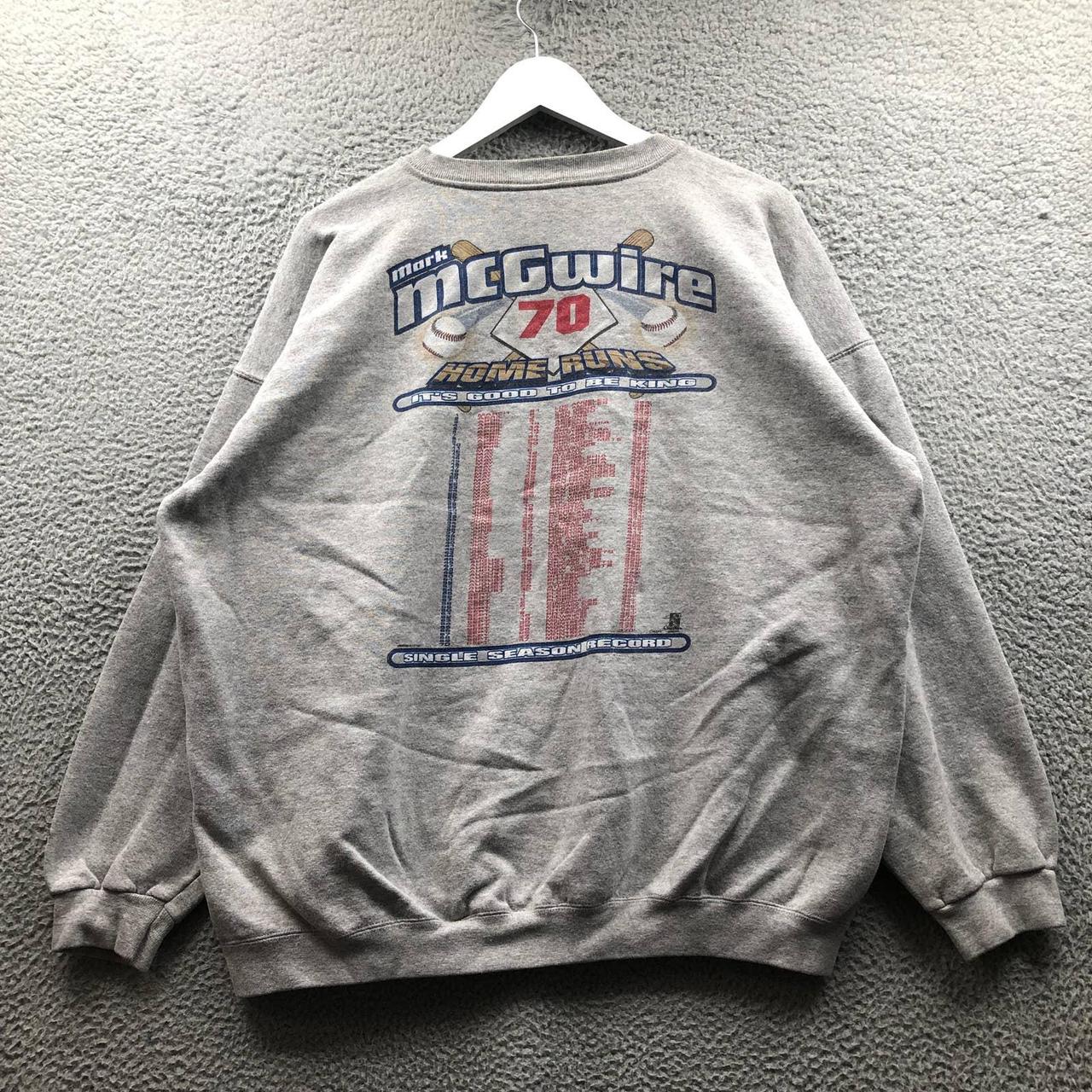 Vintage 1998 Mark Mcgwire Home Run Tour T-Shirt in - Depop