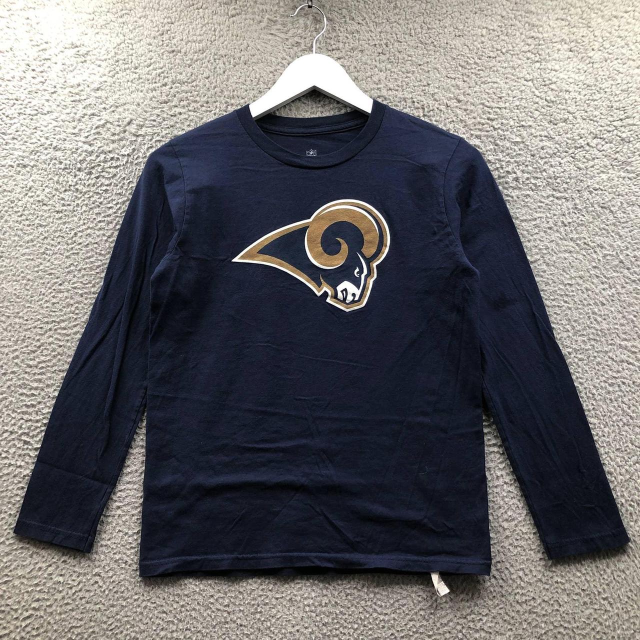 St. Louis Rams NFL Team Apparel Team Logo Cuffed - Depop