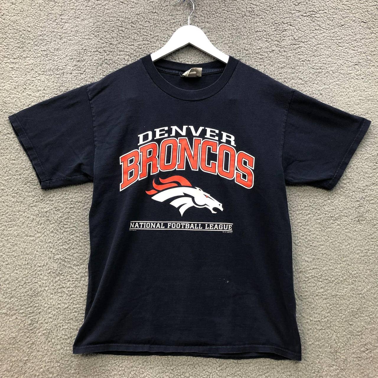 Vintage Denver Broncos t-shirt. • 1998 NFLP - Depop