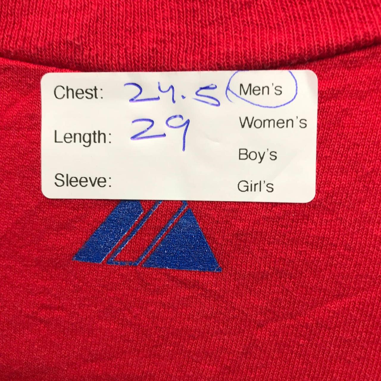 Majestic Athletic Women's T-Shirt - Red - XXL