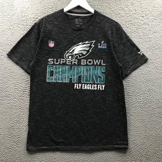 NFL Pro Line Philadelphia Eagles Super Bowl LIII Champions Grey T-Shirt  Medium