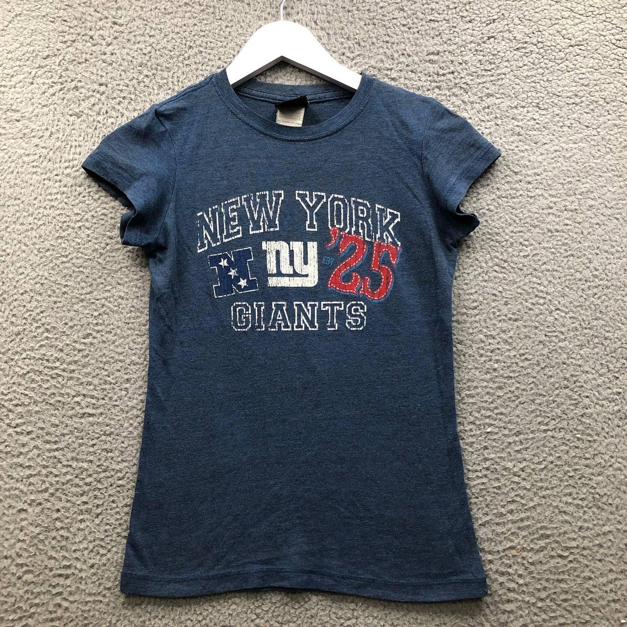 Long printed T-shirt - Blue/New York Giants - Ladies