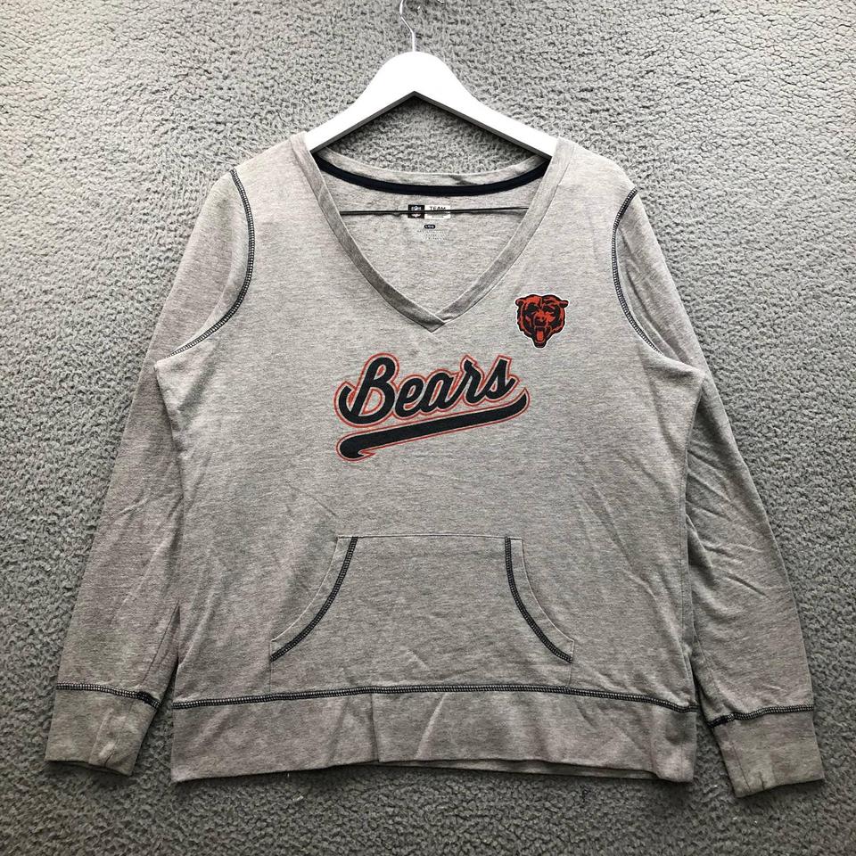 NFL team apparel Chicago bears light hoodie Women's - Depop