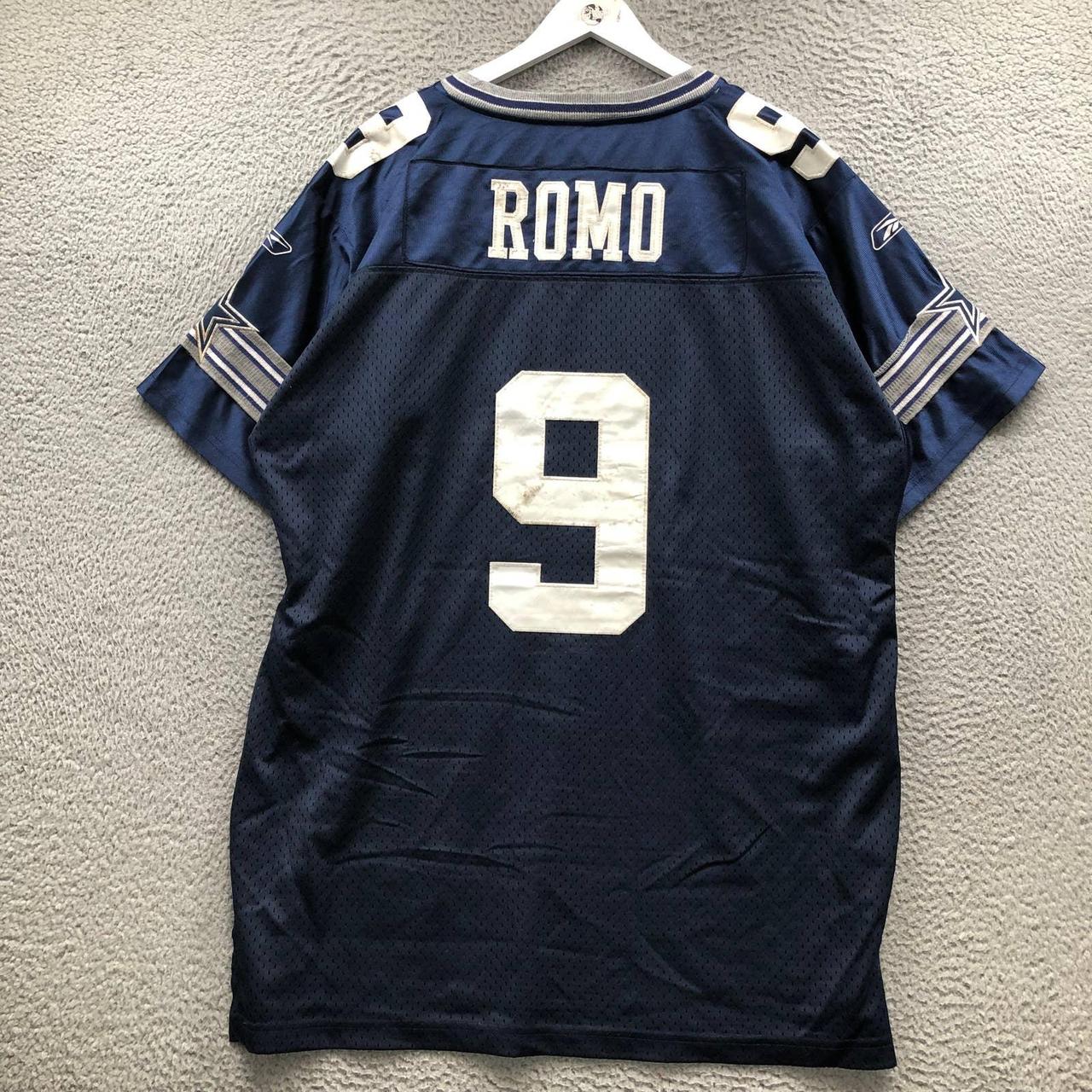 Vintage Rebook NFL Dallas Cowboys Tony Romo Jersey - Depop